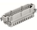 Heavy Duty Connector Insert, Plug, 24B, Cage Clamp, Positions - 24